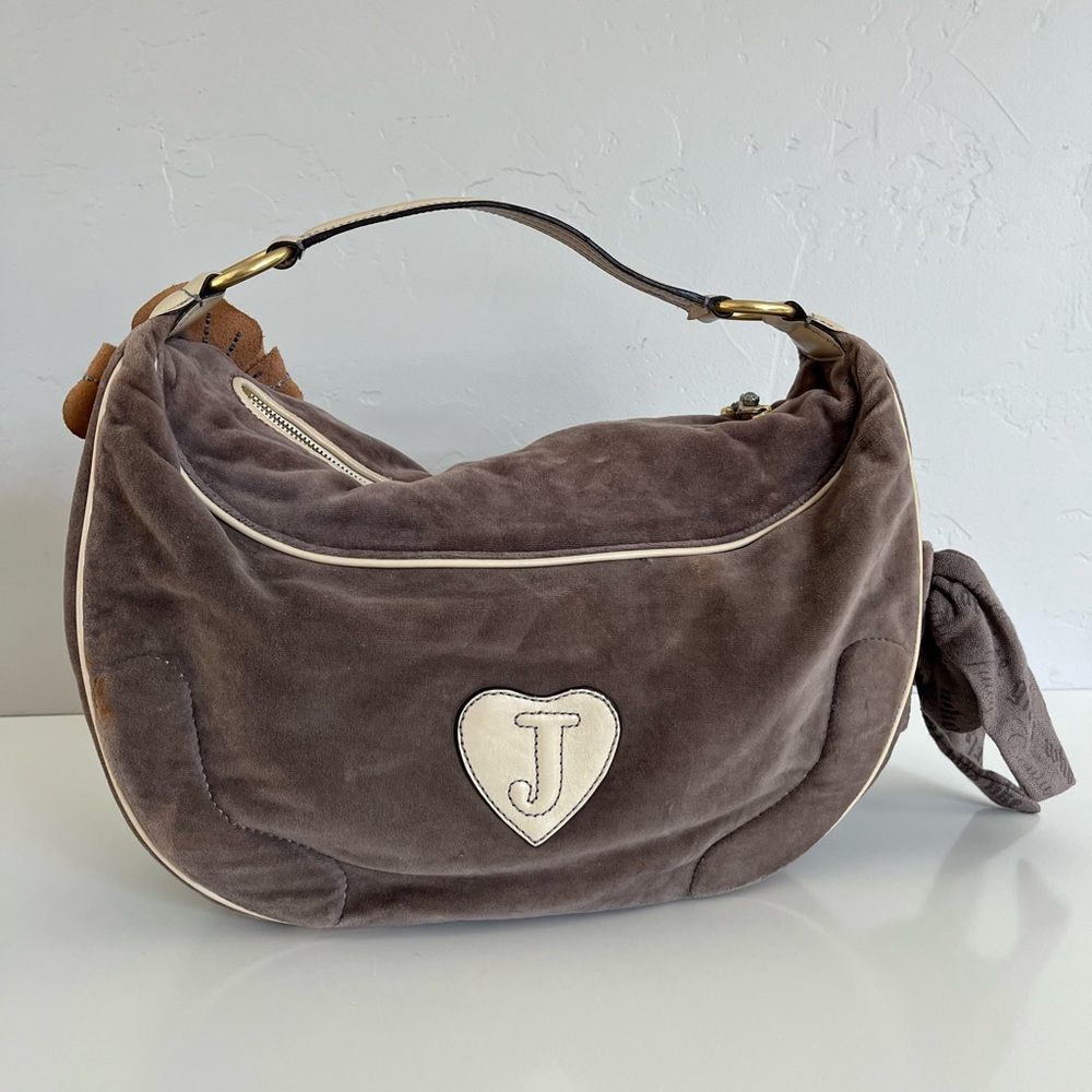 Y2K JUICY COUTURE Velour Bag - Picture 4 of 12